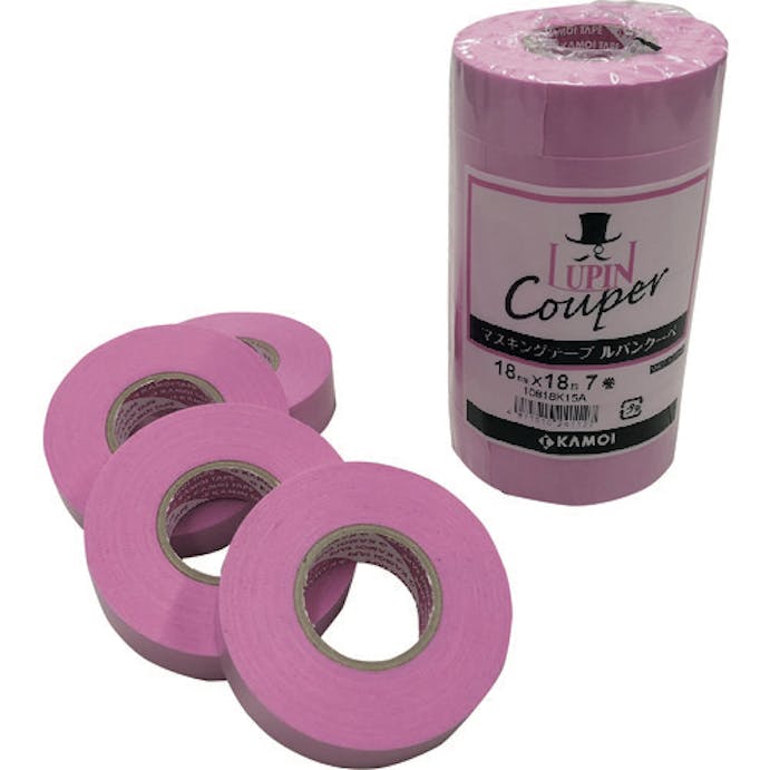 【CAINZ-DASH】カモ井加工紙 マスキングテープ建築用（２巻入） LUPINCOUPER-50【別送品】