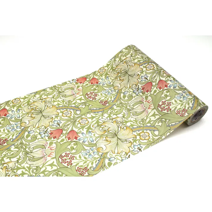 カモ井加工紙 mt CASA FLEECE マスキングテープ モリスGOLDEN 230×5m