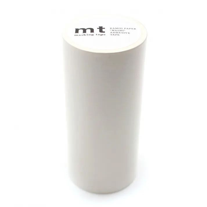 カモ井加工紙 mt マスキングテープ マットホワイト MT10W208 100mm×7m