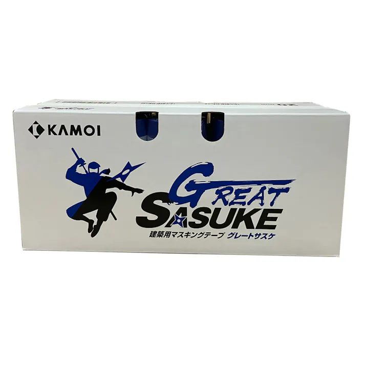 カモイ GREAT SASUKE 建築用マスキングテープ 20mm×18m 小箱