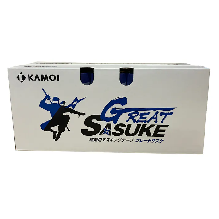 マスキングテープ GREAT SASUKE 建築塗装用 幅24mm×長さ18m 50巻入 小箱