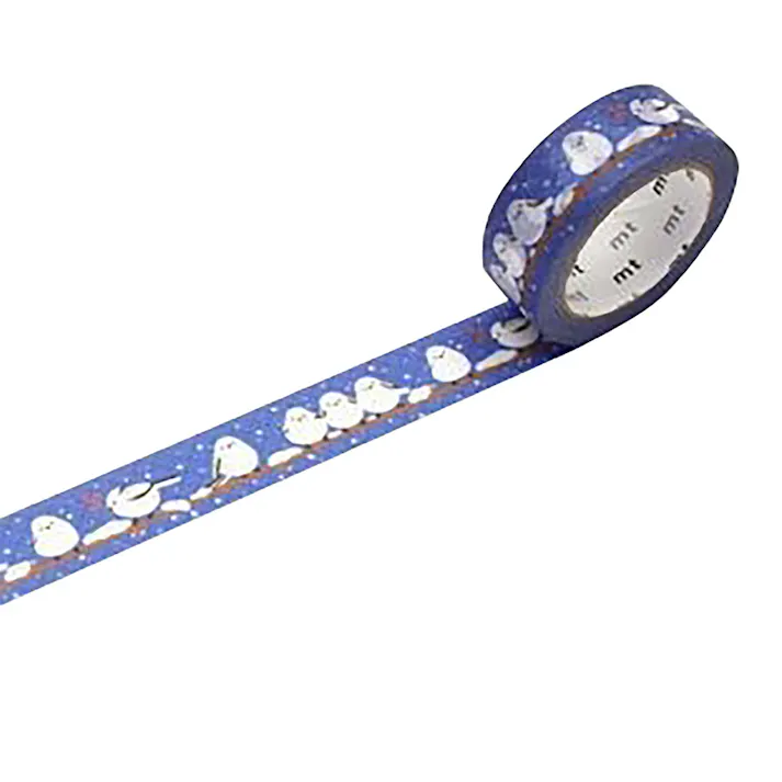 mt ex マスキングテープ シマエナガ・冬 15mm×7m