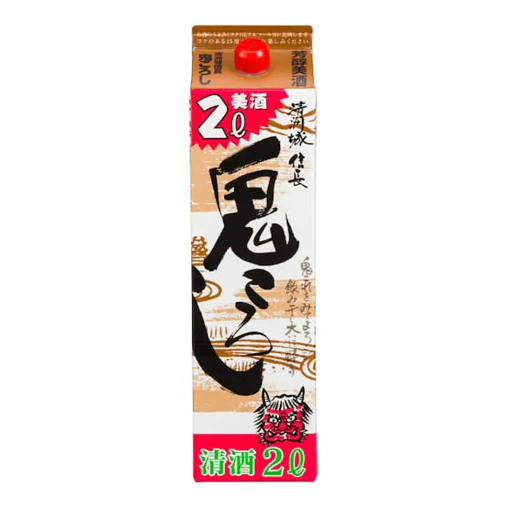(愛知)清洲城信長 鬼ころし パック 2000ml【別送品】