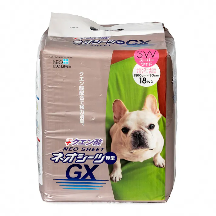 ネオシーツ GX +クエン酸 厚型 スーパーワイド 18枚入