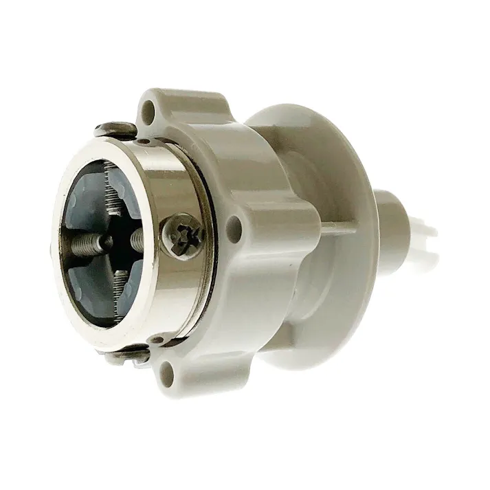 洗濯機用ビス止め口金 給水ホースワンタッチ接続 ストッパー付き 771-370