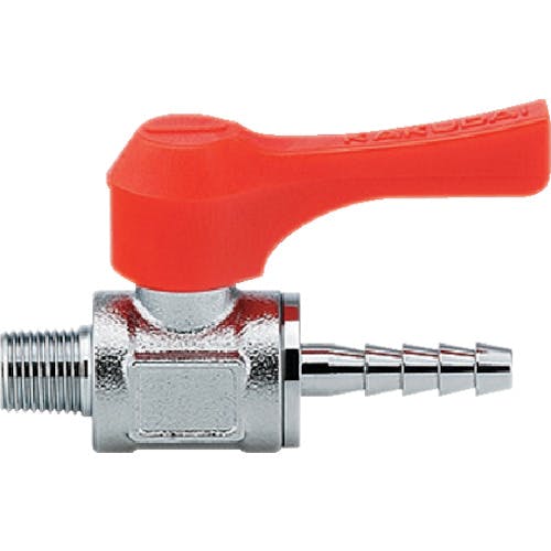 カクダイ ミニチュアボールバルブ 呼び径(A)R3/8 全長59.4 オレンジ 651-905-3/8X10.5 ボールバルブ(バルブ) カクダイ ミニチュアボールバルブ 呼び径(A)R3/8 全長59.4 オレンジ 651-905-3/8X10.5 ボールバルブ(バルブ)