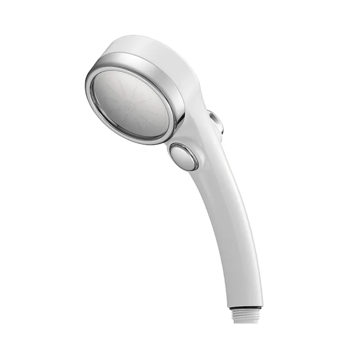 浄水ストップシャワーヘッド ピュアラ ホワイト 357-910-W