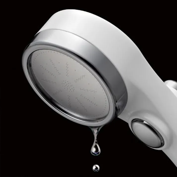 浄水ストップシャワーヘッド ピュアラ ホワイト 357-910-W