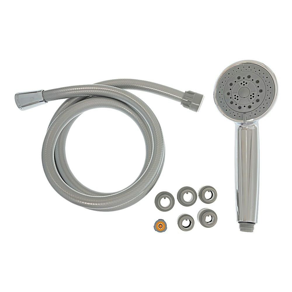 メタリックシャワーホースセット 366-432-S | リフォーム用品