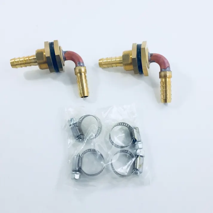 ユニットバス貫通金具 ペアホース用 415-800