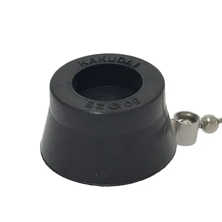 バス用ゴム栓くさり付 排水口径 29mm用 491-111