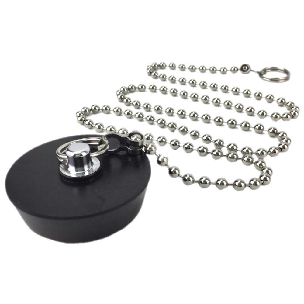 ドゥ・ラ・メール 特価 バス用ゴム栓くさり付 排水口径 46mm用 491-118 | リフォーム用品