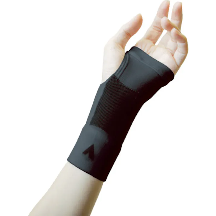 【CAINZ-DASH】興和 バンテリンサポーター 手首用 S ブラック 24732【別送品】