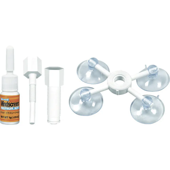 【CAINZ-DASH】呉工業 フロントガラス補修キット UFIXIT ガラスリペアキット 1g NO1701【別送品】