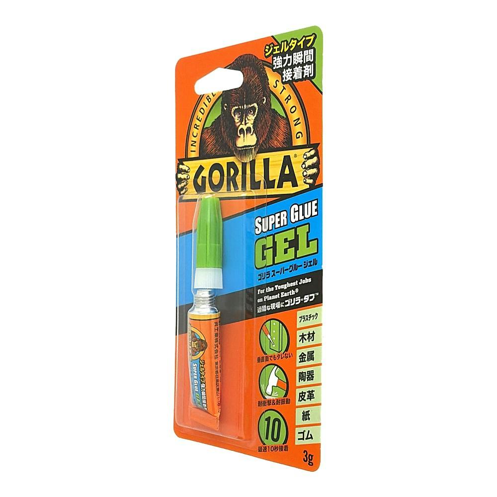 KURE Gorilla ゴリラ 強力瞬間接着剤 スーパーグルージェルタイプ 3g