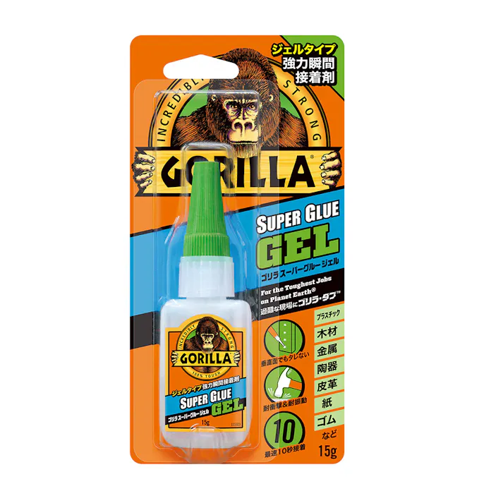 呉工業 KURE ゴリラ 強力瞬間接着剤 スーパーゴリラグルージェル 15g