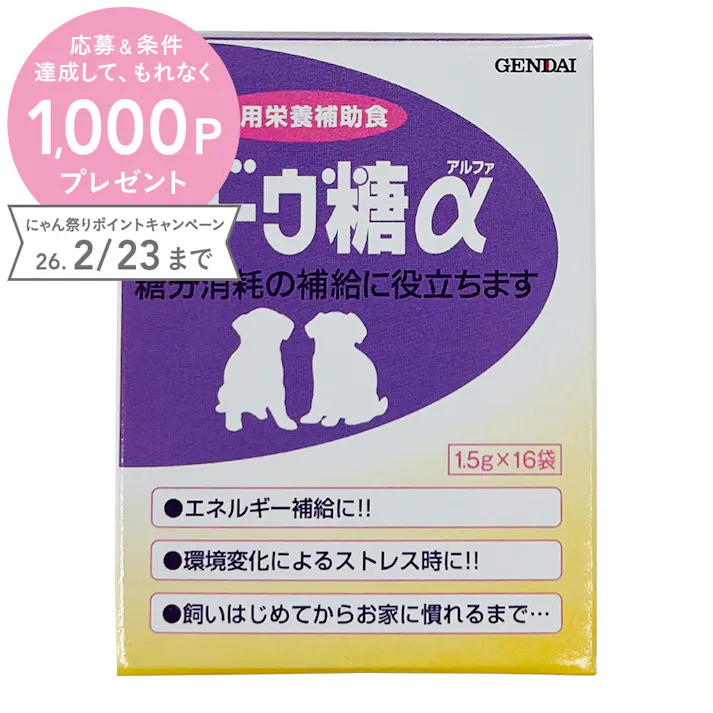 現代製薬 ブドウ糖α