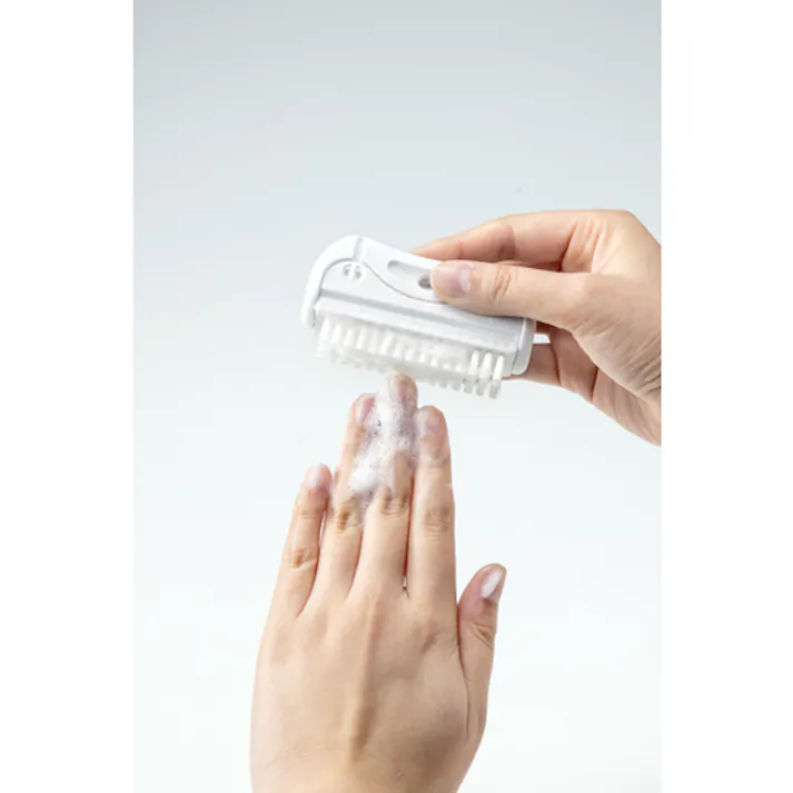 【CAINZ-DASH】グリーンベル ナイロン毛 ハンドブラシ QQ-405【別送品】