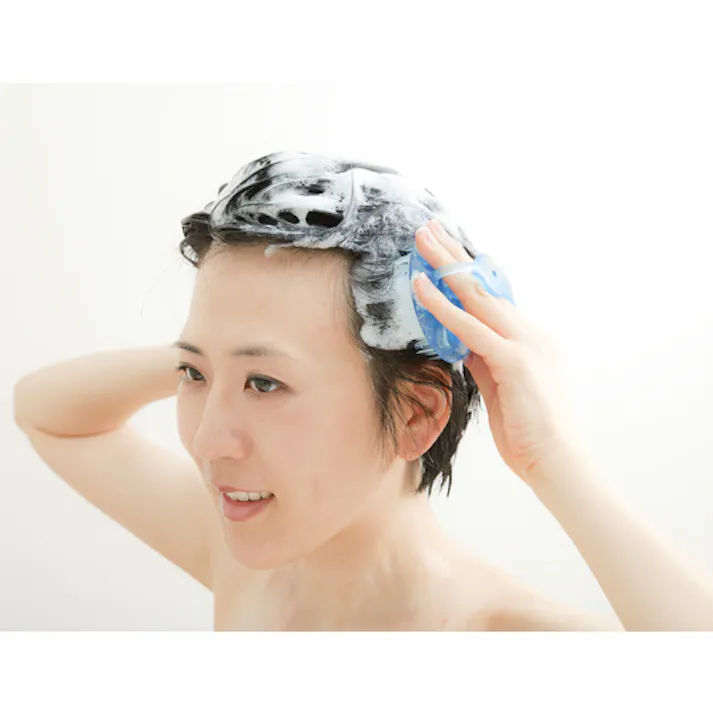 【CAINZ-DASH】グリーンベル シャンプーブラシ(ブルー) GT-500【別送品】