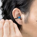 【CAINZ-DASH】グリーンベル らせん式ゴムの耳かき（大きめブラシ）ブルー G-2192【別送品】