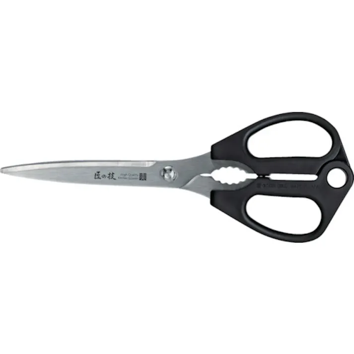 【CAINZ-DASH】グリーンベル ステンレス製キッチンはさみロングタイプ G-2033【別送品】