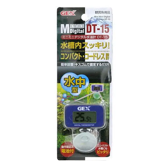 GEX ミニミニデジタル水温計 DT-15
