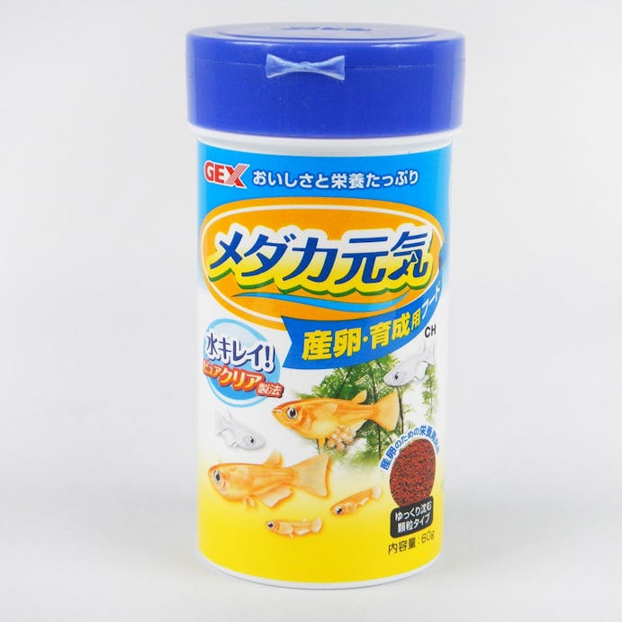 GEX メダカ元気 産卵・育成用フード 60g