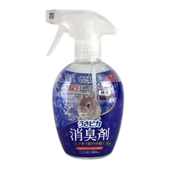 うさピカ 消臭剤 ヒノキの香り 380ml