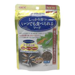 GEX メダカ元気 いつでも食べられるフード 浮上性 15g