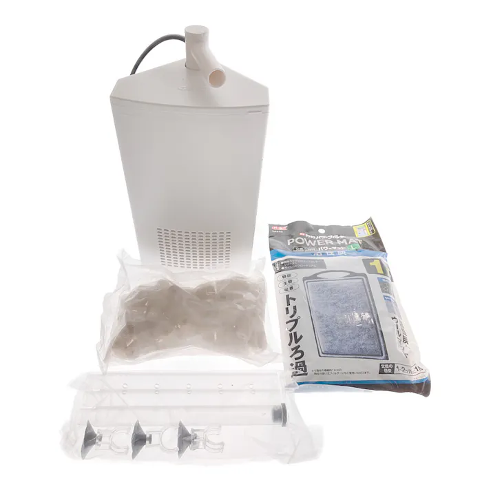 GEX サイレントフロー デュアル ホワイトSP Wの静 ハイブリッドフィルター 水容量60L以下 淡水・海水両用