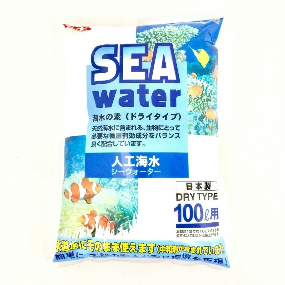 在庫限り】 100 ジェックス 用 人工海水シーウォーター 海水魚用品