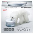 GEX ピュアクリスタル 犬用フィルター式給水器 グラッシー 1.5L