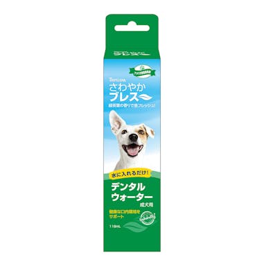 ジェックス さわやかブレス デンタルウォーター 成犬用 118ml