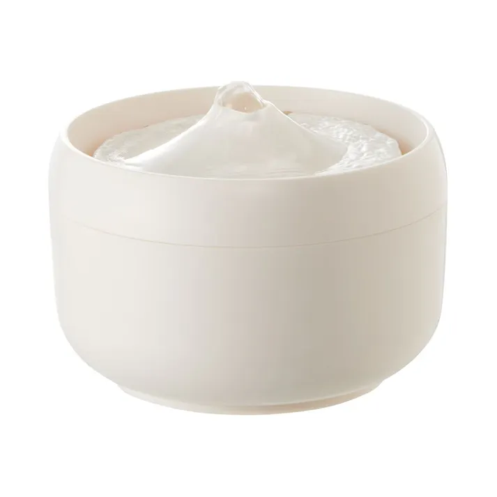 GEX ピュアクリスタル 猫用フィルター式給水器 ニャーロ 1L オフホワイト