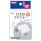 GEX 純正 USBアダプター G-1A ホワイト 出力:DC5V 1A