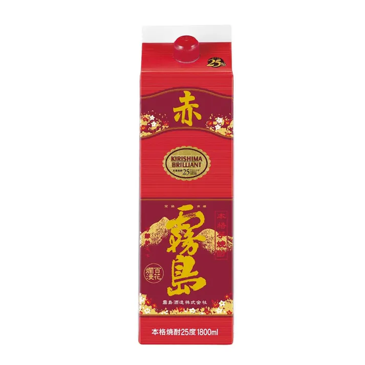 赤霧島 芋 25度 1800ml