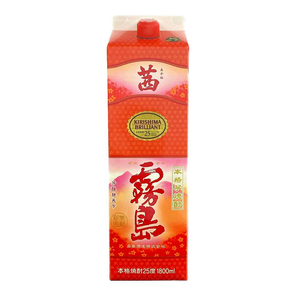 宮崎)霧島酒造 茜霧島 パック 1800ml | 酒・リカー 通販