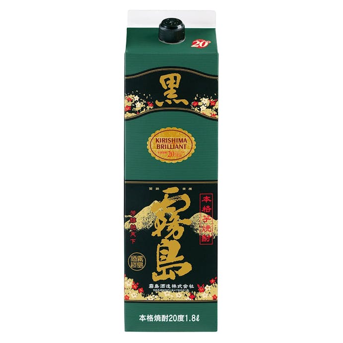 黒霧島 芋 度 パック 1800ml 別送品 ホームセンター通販 カインズ