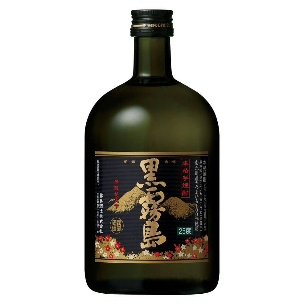 黒霧島 芋 25度 瓶 720ml【別送品】 | 酒・リカー 通販