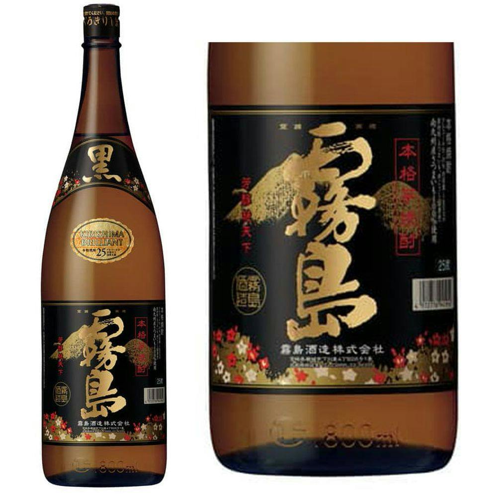 黒霧島 本格芋焼酎 25度 1800ml