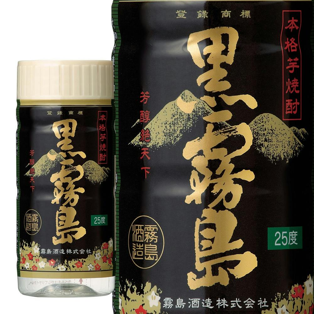 黒霧島 芋 25度 ペット 200ml【別送品】 | 酒・リカー 通販 | ホームセンターのカインズ