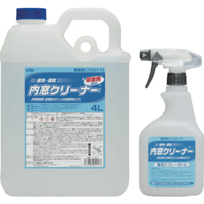 【CAINZ-DASH】古河薬品工業 プロタイプ 内窓クリーナー4L 17-404【別送品】