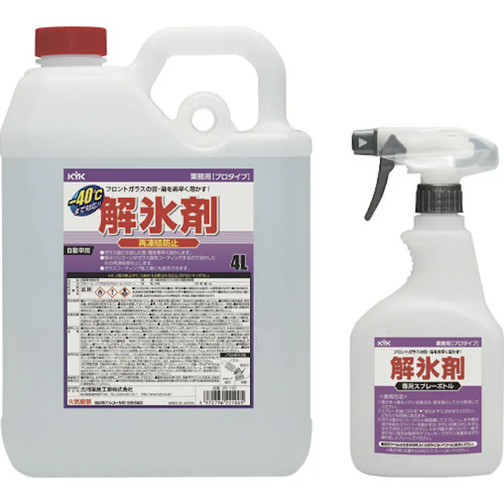 【CAINZ-DASH】古河薬品工業 業務用解氷剤 4L 22-100【別送品】