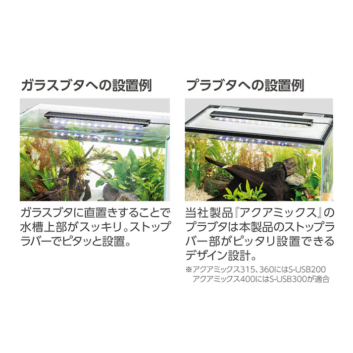 フラットLED USB200