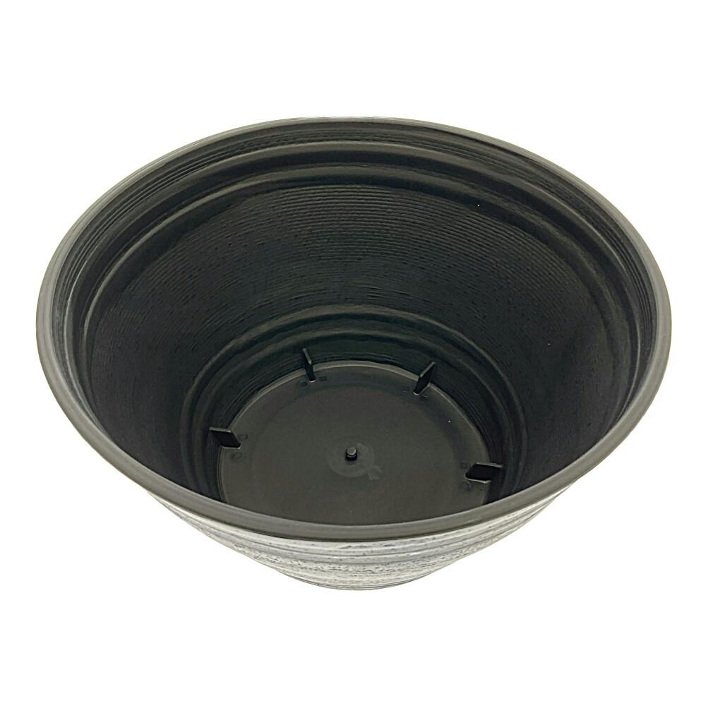 オリジナル手造り一品メダカ鉢 じょうろでキレイメダカ鉢丸30黒 | 水中生物用品・水槽用品 通販