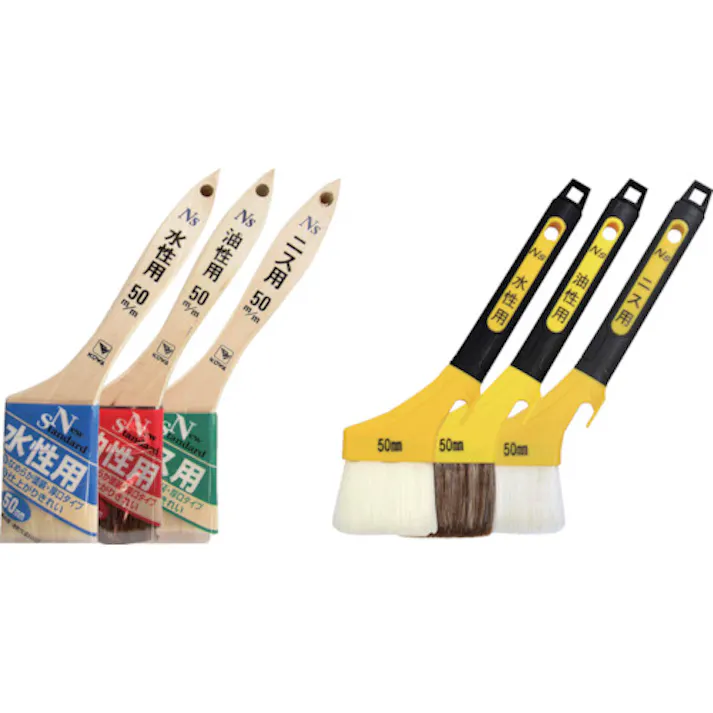 【CAINZ-DASH】インダストリーコーワ NS油性用ハケ70mm 10835【別送品】