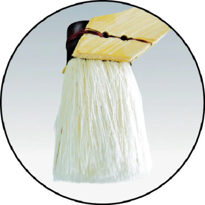 【CAINZ-DASH】インダストリーコーワ 竹バケ 白毛15mm 11198【別送品】