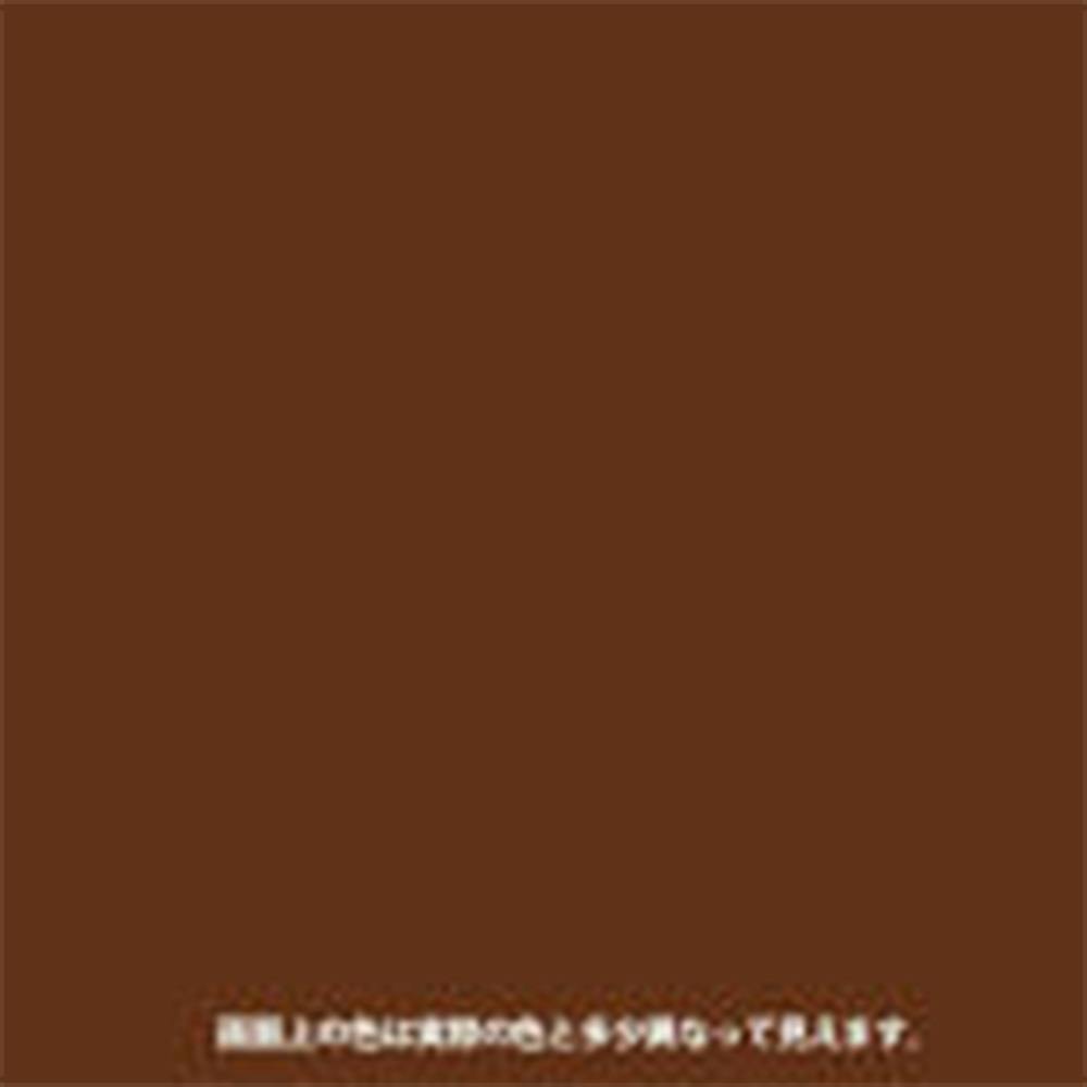KANSAI PAINT 水性屋内外シリコン多用途塗料A 茶色 1.6L【別送品