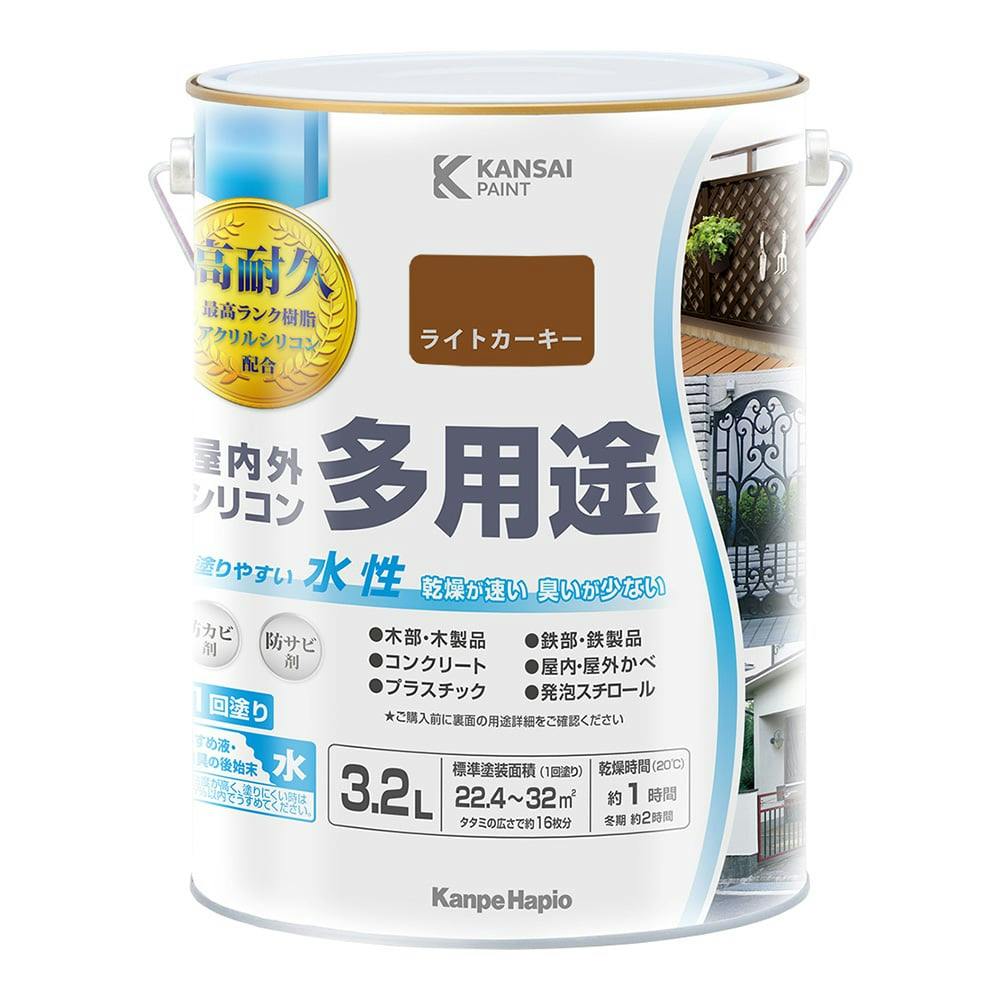【良好品】 Kanpe Hapio カンペハピオ 室内かべ用塗料 アイボリー 1.6L