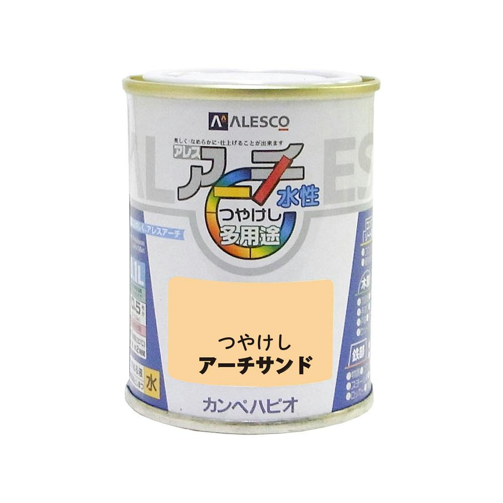 カンペハピオ アレスアーチ 水性 つやけし多用途 つやけしアーチサンド 0.1L